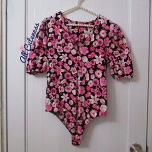 By Design Floral Bodysuit